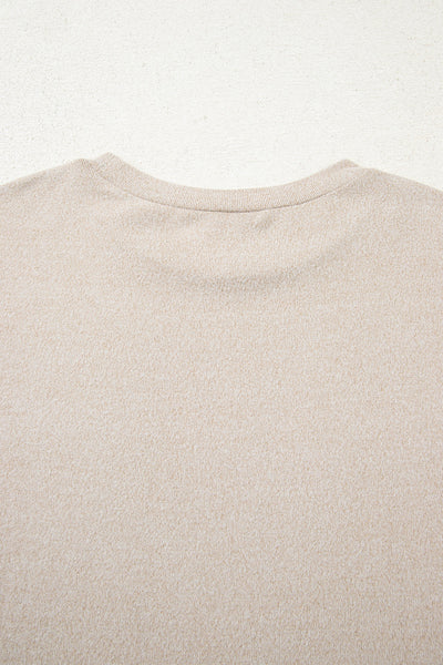 Women's Soft Cotton Parchment T-Shirt - Casual Fit, Everyday Essential for Effortless Style and Comfort