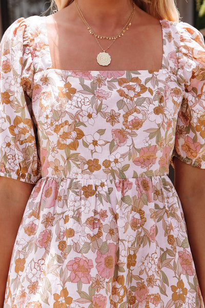 New Sweet Casual Ruffle Short-Sleeved Mini Dress