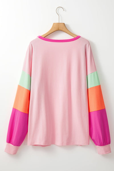 Stylish Plus Size Women's Long Sleeve Top Comfortable, Everyday Essential in Trendy Design and Flattering Fit