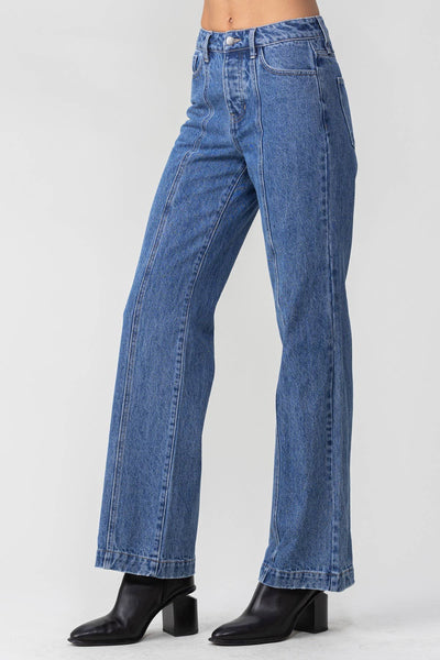 Mid Rise Relaxed Fit 90's Flare