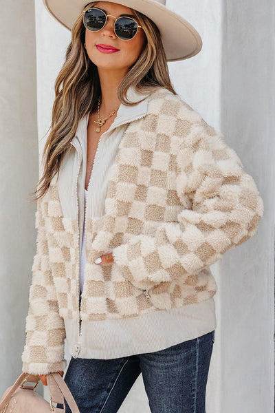 Trendy Women's Plaid Jacket - Stylish Layer for Fall & Winter in Classic Colors, Perfect for Cozy Casual Outfits