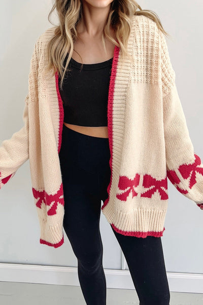 Soft Knit Oversized Women's Cardigan - Cozy Casual Chic Layering Piece for All Seasons in Timeless Colors