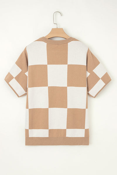 Lightweight Women's Casual Half Sleeve Knit Sweater - Soft, Comfortable Fit for Effortless Everyday Style