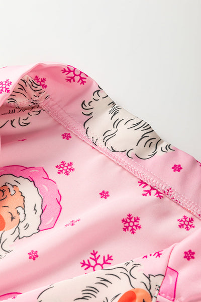 Festive Women's Cozy Christmas Pajama Set - Red and Green Holiday PJs with Relaxed Fit for Ultimate Comfort and Cheer