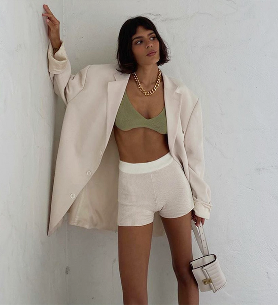 Lined Stretch Shorts