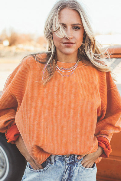 Trendy Oversized Women's Sweatshirt in Soft Cotton Blend - Cozy Casual Style for Ultimate Comfort and Relaxed Fit