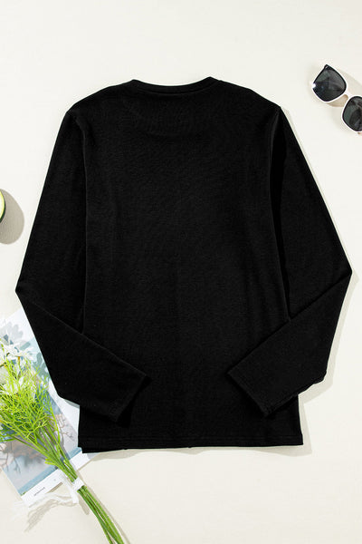 Trendy Women's Exposed Seam Top - Casual Comfort in Versatile Color for Effortless Everyday Style