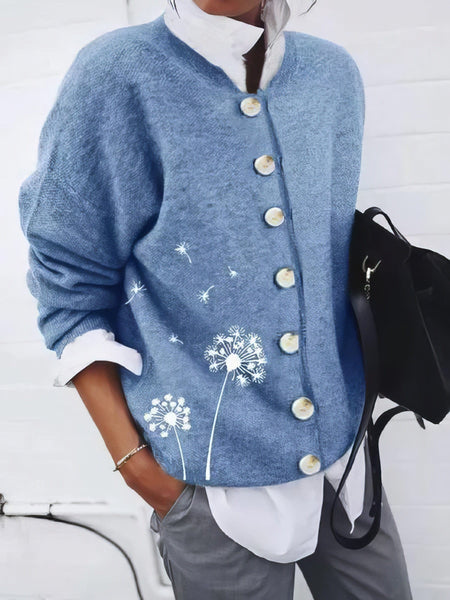 Women's Solid Color Button Cardigan made for easy styling and wardrobe coordination, with premium-like structure and finish.