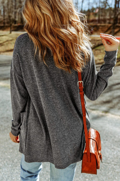 Women's Solid Color Button Cardigan made for easy styling and wardrobe coordination, with premium-like structure and finish.