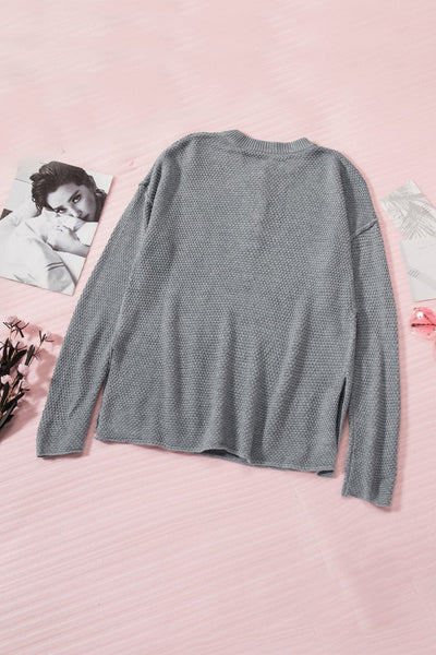 Knit Cardigan Jacket