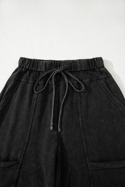 Olive Green Flowy Cargo Pants for Women - Stylish, Comfortable, and Versatile for Effortless Everyday Wear