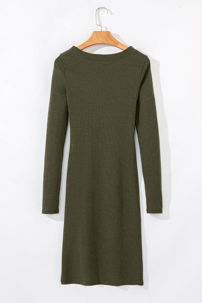 Elegant Black Long Sleeve Mini Dress for Women - Flattering Fit Perfect for Parties, Events, and Everyday Wear