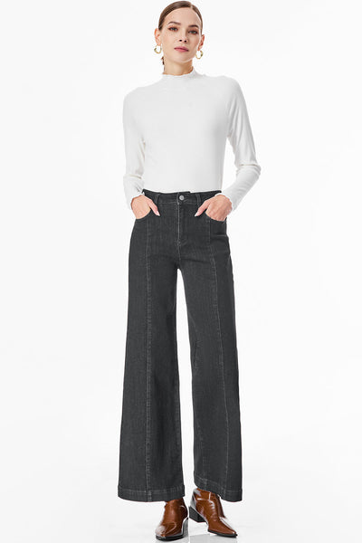 Stylish Women's Classic Blue Ankle Jeans - Comfortable Fit for Everyday Casual Wear and Effortless Style