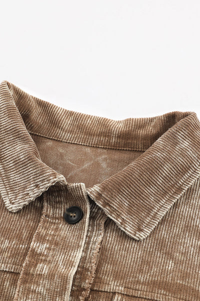 Oversized Corduroy Shacket