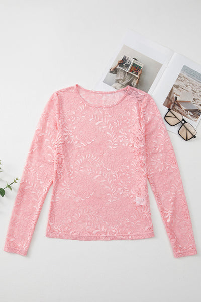 Chic Women's Long Sleeve Cotton T-Shirts - Trendy Casual Tops for Daily Wear in Vibrant Colors and Comfortable Fit