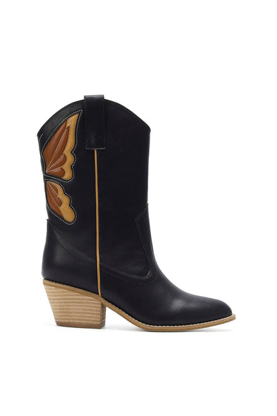 Sadie Butterfly Western Cowgirl Boots