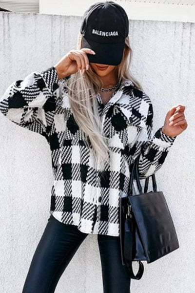 Faux Fur Hood Drawstring Parka Coat
