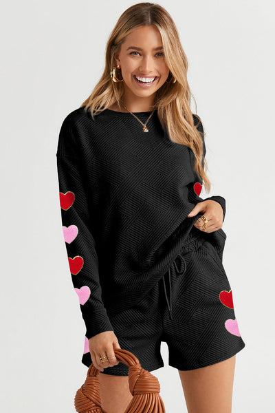 Cozy Round Neck Faux Fur Long Sleeve Sweater
