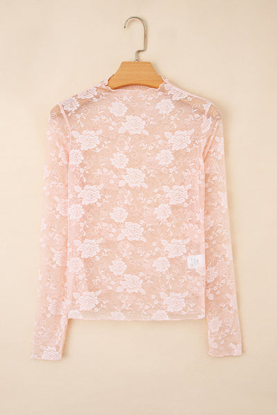 Chic Women's Soft Cotton Mock Neck Long Sleeve Top - Stylish Comfort for Casual Outings and Layering