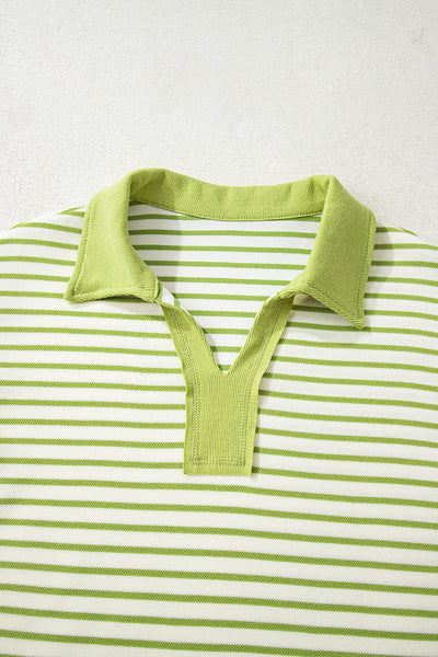 Trendy Women's Striped Two-Piece Casual Outfit Set - Comfortable Fit in Stylish Colors for Effortless Everyday Wear