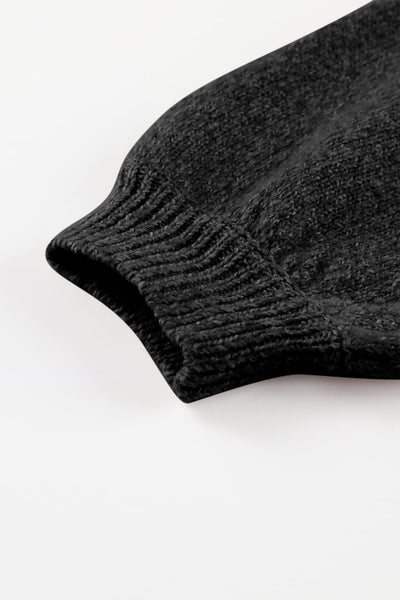 Cozy Women's Relaxed Fit Drop Shoulder Sweater in Soft Knit - Ideal for Casual Autumn Outings and Effortless Layering