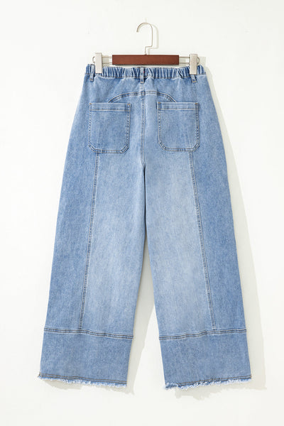 Chic High-Waisted Blue Jeans for Women | Stretch Fit for All-Day Comfort | Perfect for Casual and Everyday Style