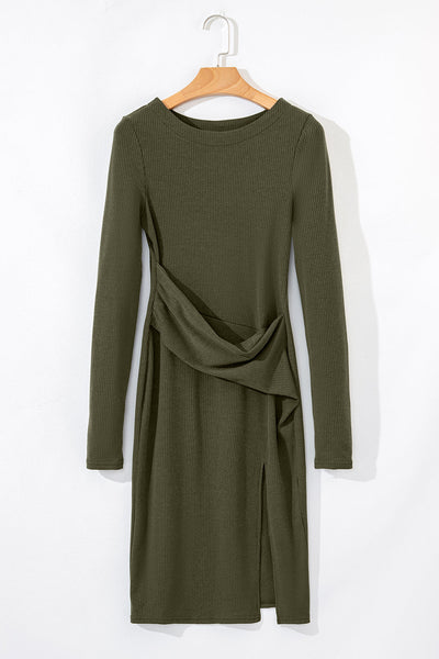 Elegant Black Long Sleeve Mini Dress for Women - Flattering Fit Perfect for Parties, Events, and Everyday Wear