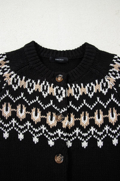 Cozy Knit Women's Western Cardigans for Layering - Trendy Colors & Relaxed Fit, Ideal for Casual Chic Style