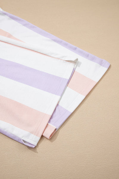 Women's Casual Striped Loose-Fit Pants - Soft, Comfortable Trousers for Effortless Everyday Style