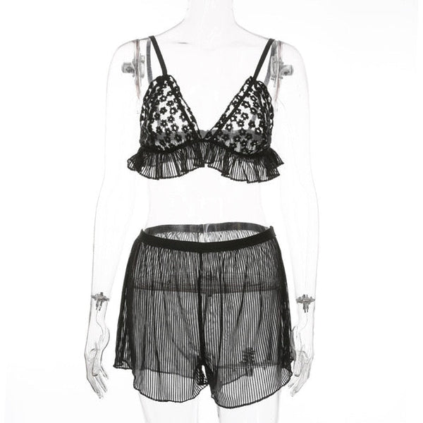 Bra & Shorts Sleepwear