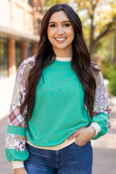 Women's Soft Cotton Blend Casual Raglan Top - Relaxed Fit, Everyday Essential, Available in Various Colors