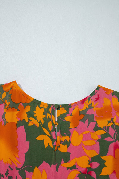 Bohemian Floral Maxi Dress for Women - Flowy Summer Style, Perfect for Casual Outings and Special Events