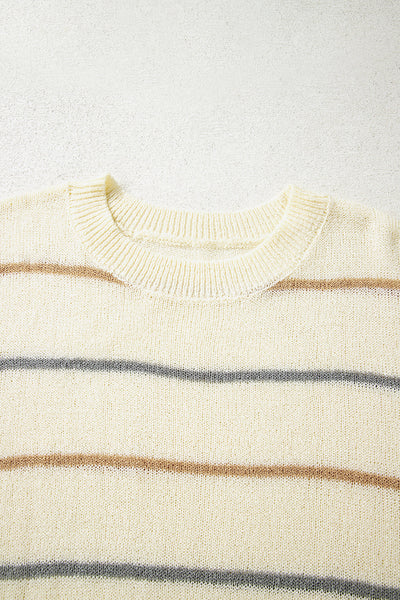 Cozy Classic Grey Women's Knit Sweater - Chic Layering Essential in Soft Fabric for Effortless Style