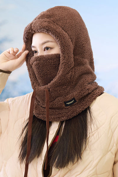 Women's Sherpa Fleece Winter Balaclava and Windproof Hood Mask with practical styling and dependable silhouette control.