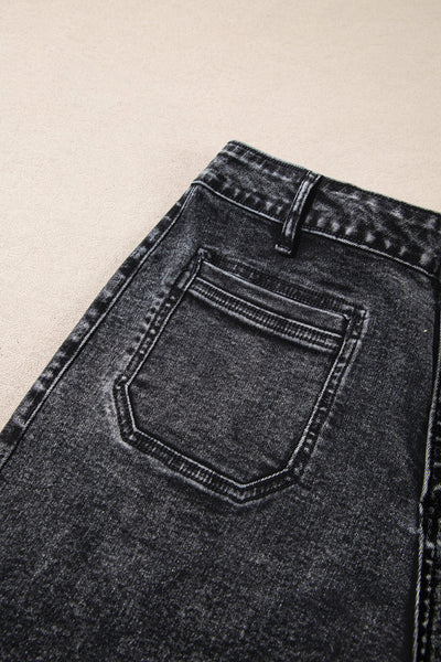 Classic Blue Women's Loose Fit Straight Leg Jeans - Comfortable Denim for Effortless Everyday Style and Versatile Looks
