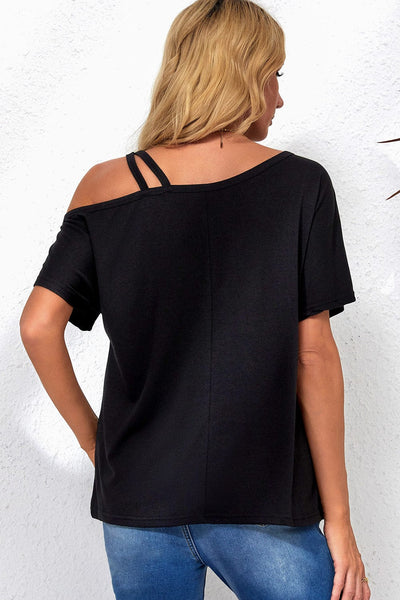 Stylish Printed Loose Fit T-Shirt for Women
