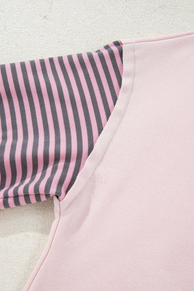 Chic Women's Colorblock Sweatshirt - Cozy Casual Fit for Effortless Everyday Style and Comfort