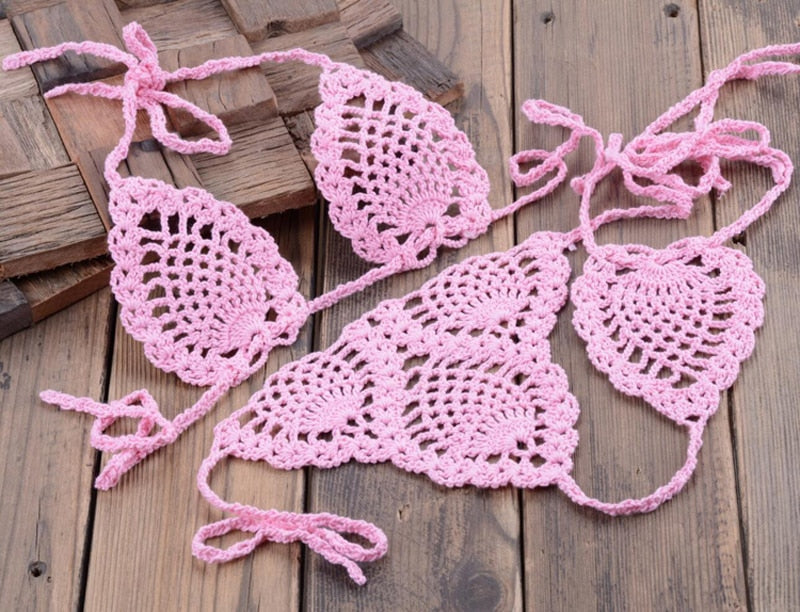 Handmade Crochet Micro Bikini Set