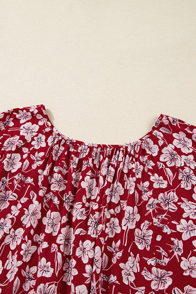 Elegant Plus Size Women's Floral Maxi Dress - Flowy, Comfortable Style Perfect for Special Occasions and Everyday Wear