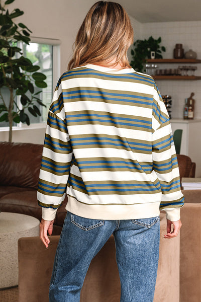 Soft Fabric Cozy Women's Casual Pullover Sweatshirt - Everyday Comfort with Relaxed Fit and Stylish Design