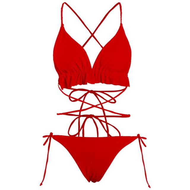 Cross Strings Bikini Set