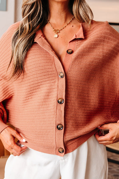 Soft Pastel Cozy Rib Knit Cardigan for Women - Versatile Layering Essential for Every Season and Style