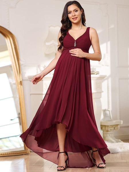 Elegant and Stylish Off-Shoulder Maternity Dress
