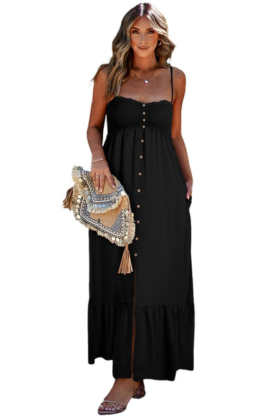 One Word Collar Halterneck Fungus Dress