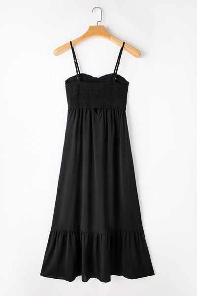 One Word Collar Halterneck Fungus Dress