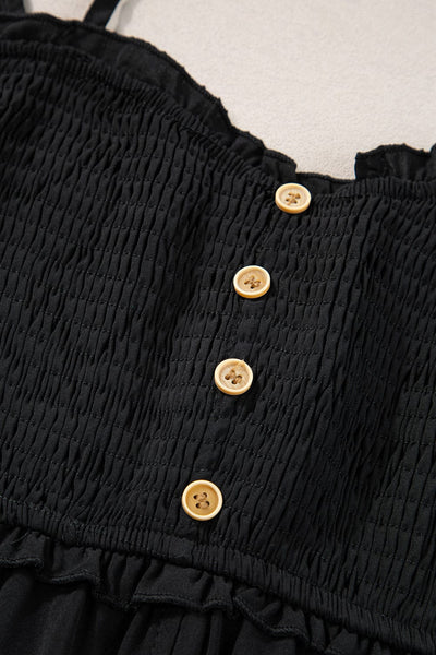 One Word Collar Halterneck Fungus Dress