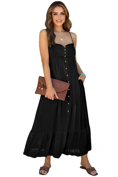 One Word Collar Halterneck Fungus Dress