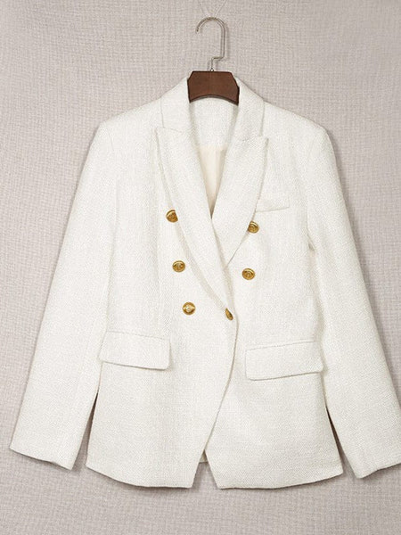 Solid Color Pit Strip Cardigan Jacket