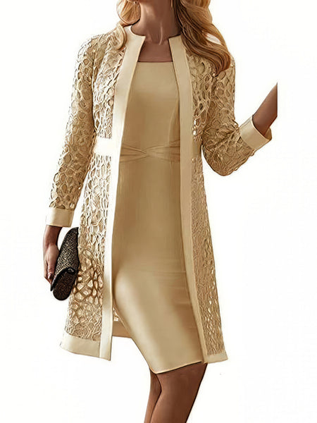 Women's Textured Basket-Weave Open Front Cardigan in Rust