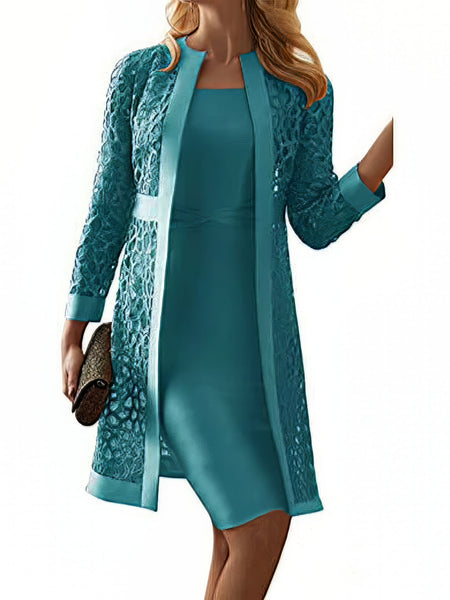 Women's Textured Basket-Weave Open Front Cardigan in Rust